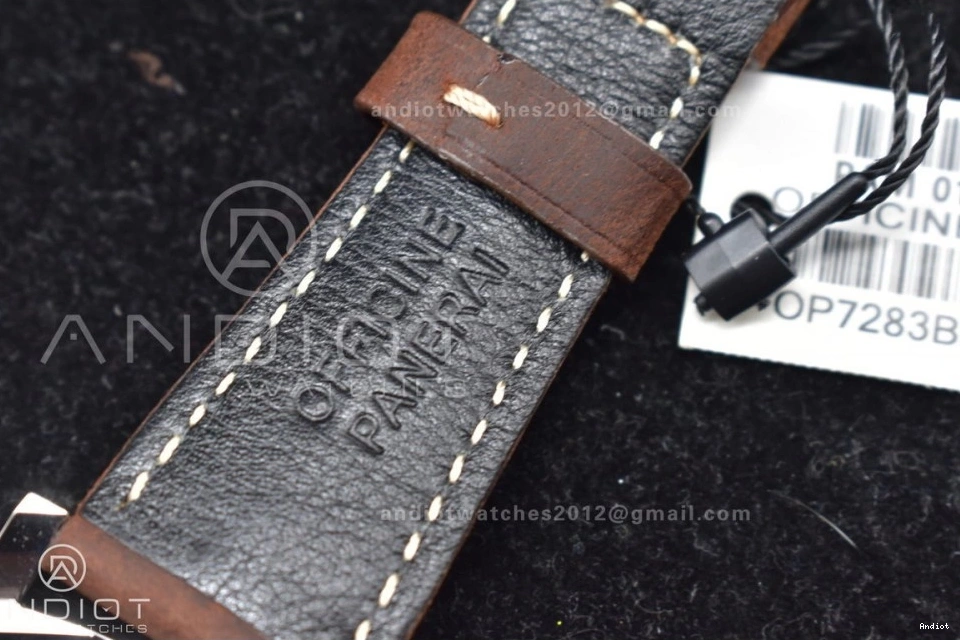 Luminor Brown Strap Due Dial Asso Popular White PAM1046 Edition on 977 VSF Best AXXXIV 0724
